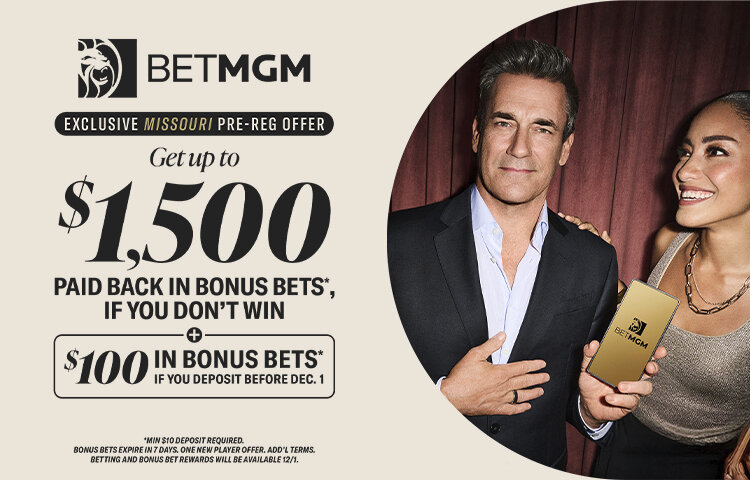 BetMGM Offers $25 No-Deposit Bonus Plus 100% Match on First Deposit